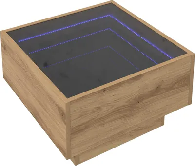 Immagine prodotto di vidaXL Tavolino in rovere artigianale 50 x 50 x 30 cm Materiale a base di legno