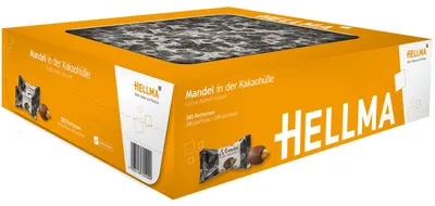Image de Hellma 70000173 Amandes enrobées de cacao 380 pièces