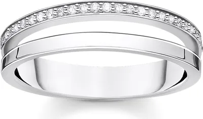 Produktbild von Thomas Sabo TR2316-051-14 Damenring Silber, 52/16,6