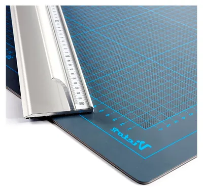 Produktbild von Graue Schneidematte 60x90 cm, 5-lagig, selbstheilend