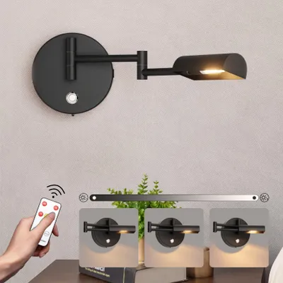 Obrázok produktu pre Bezdrôtová LED nástenná lampa s diaľkovým ovládaním