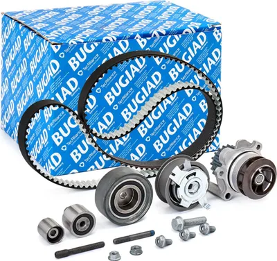 Produktbild von BUGIAD BTB56511 Zahnriemensatz + Wasserpumpe für VW GOLF VI (5K1) Polo Schrägheck (6R1, 6C1) TIGUAN (5N) für AUDI A4 Avant (8K5, B8) A6 Avant