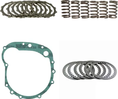 Image de Embrayage complet avec ressorts à lamelles, joint et rondelles pour Kawasaki GPZ 600 R Ninja, année de construction 1985-1990, de pamoto - Neuf