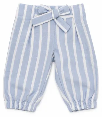 Image de Pantalon en lin à rayures Mayoral, taille 68
