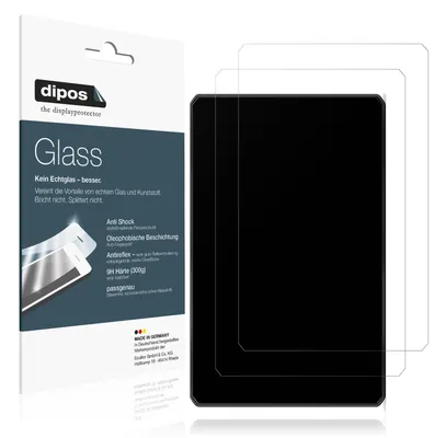 Produktbild von 2x Schutzfolie für Garmin dezl LGV720 matt - Anti-Shock 9H Folie dipos Glass Kunststoffglas