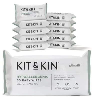 Image de Lingettes pour bébé biodégradables, lot de 600