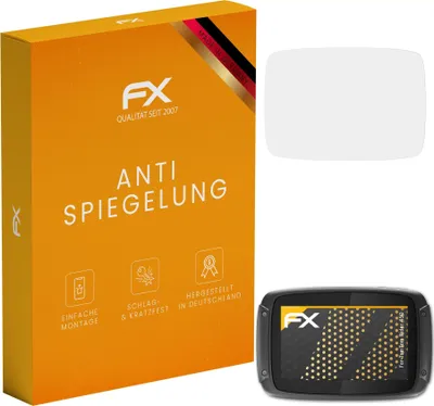 Produktbild von atFoliX FX-Antireflex 3x Schutzfolie kompatibel mit TomTom Rider 450 Displayfolie