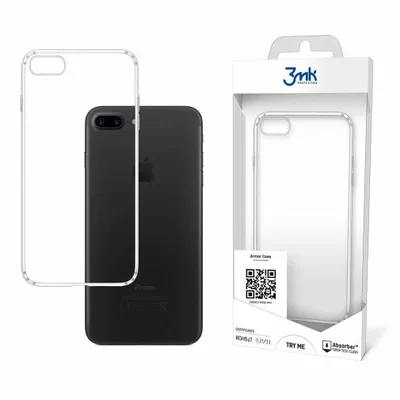 Produktbild von 3mk Schutzhülle Armor Case Cover für Apple iPhone SE 2020/2022 transparent backcover