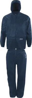 Produktbild von Arbeitsjacke Regenjacke + Regenhose Regenset Marineblau Größe L