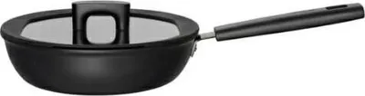 Produktbild von Fiskars 1052232, Rund, Schwenkpfanne, Schwarz, Hardtec Superior+, 150 °C, Aluminium