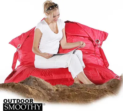 Produktbild von SMOOTHY ® Sitzsack XXL 450 L mit Reißverschluss - Riesensitzsack Indoor Outdoor | Weich Bean Bag für Kinder & Erwachsene