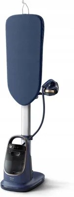 Zdjęcie produktu dla Philips All-in-One Ironing Solutions AIS8540 All-in-One serii 8500, Parowiec do ubrań z podpórką, 1,2 l, 1,5 min, Czarny, 6 bar, Dark Slate / Gold