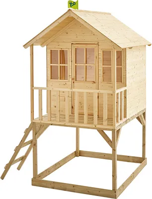 Produktbild von TP Toys Holz Stelzenhaus Wald Spielhaus Natur 137x167x230 cm