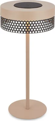 Produktbild von Akku LED Tischlampe Kabellos Tischleuchte Dimmbar Lampe Warmweiß Touch Beige