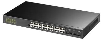 Produktbild von CUDY GS2024S2 24-Port Gigabit Switch Layer 2 Managed mit 4 Gigabit SFP Slots
