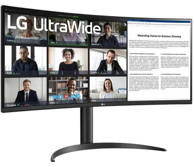 Produktbild von LG 34WR55QK-B, LED-Monitor, (WQHD, VA, USB-C, HDR10)