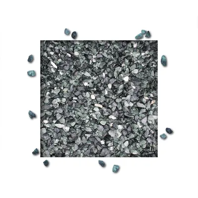 Produktbild von 25 kg Marmorkies Alpen Grün Körnung 5/12 mm direkt vom KiesKönig®