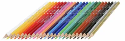 Immagine prodotto di Jolly Supersticks Delta, set di 24 matite colorate in astuccio metallico, assortimento di colori - codice prodotto: 3003-0014