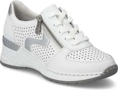 Produktbild von Rieker Damen Sneaker N4340-80 Farbe: Weiß Größe: 41
