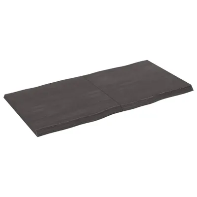 Immagine prodotto di Piano tavolo vidaXL 120x60x(2-4) cm in legno massello trattato con bordi grezzi