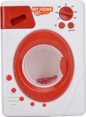 Image de Tromperie Appareils de simulation de ménage Jouets éducatifs Cadeaux Jouer Jouets (machine à laver)
