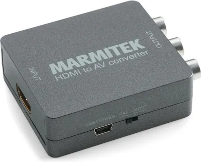 Produktbild von HDMI zu SCART Adapter - Marmitek Connect HA13 - Digital Video Konverter - RCA - Composite - PAL - NTSC - 1080P - Full HD - Neue AV Quelle mit alte Fernseher - Keine Software notwendig