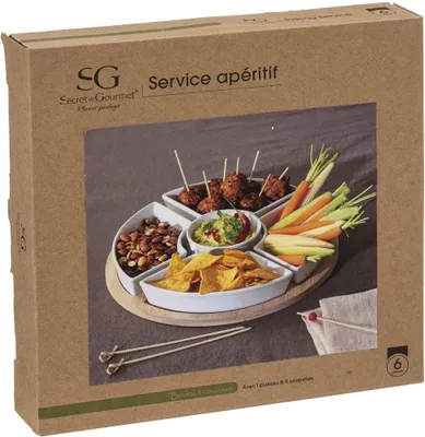 Immagine prodotto di Set di vassoi Secret de Gourmet rotondi