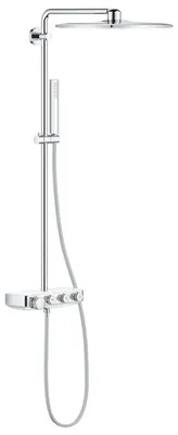Image de GROHE Colonne de douche avec mitigeur thermostatique Blanc Euphoria SmartControl System 310 Cube Duo 26508LS0