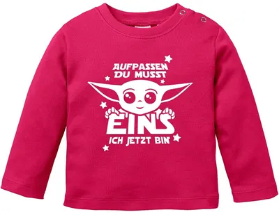 Produktbild von Baby Langarm-Shirt Baby Parodie 1 / 2 Geburtstag Spruch Geburtstagsshirt Baumwolle Junge/Mädchen MoonWorks® 1 ich jetzt bin sorbet 92/98 (16-24-Monate)