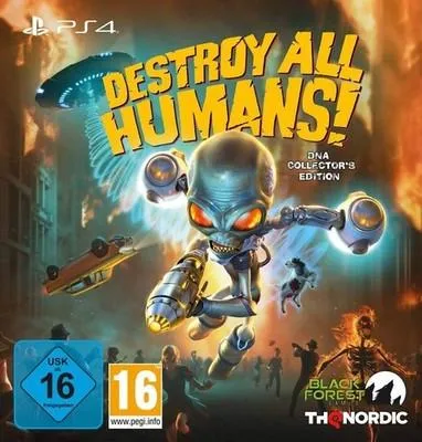 Produktbild von THQ Nordic Destroy All Humans! - DNA Collector's Edition, PlayStation 4, T (Jugendliche)