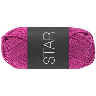 Produktbild von Lana Grossa STAR 50 g klassisches Topflappengarn 100 % Baumwolle 90 m Farbe 086 - Fuchsia