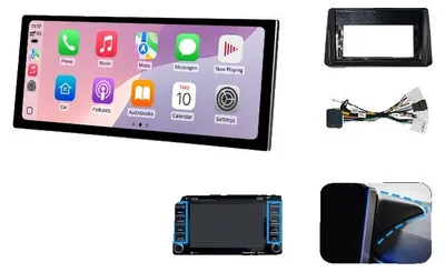 Immagine prodotto di Sistema multimediale per auto, touchscreen, compatibilità con smartphone, compatibile con Toyota Corolla E210 (2019-2026), Corolla Cross, Suzuki Swace, modello V5 con 4G e 64GB di memoria