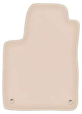 Produktbild von DURBAN Beige Velours-Fahrerfußmatte für Peugeot RCZ Coupé (2010-2015)