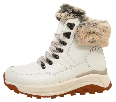 Productafbeelding van Rieker Rock Damenschuhe Stiefel Schnürer Weiß Freizeit