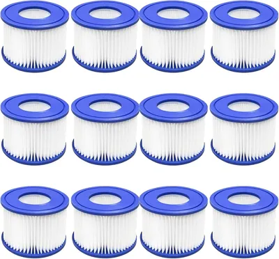 Produktbild von Whirlpool Filterkartuschen Typ VI Pool Filter 12 Stück
