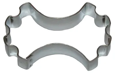 Productafbeelding van Koekvorm gember, roestvrij staal, 70 x 43 mm