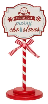 Produktbild von Holzschild "Merry Christmas", H. 25 cm