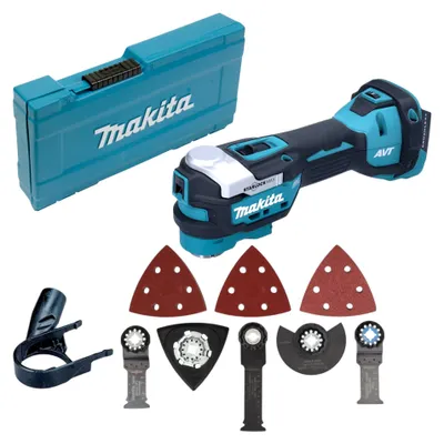 Immagine prodotto di Makita DTM 52 Z Utensile multifunzione a batteria 18V Starlock Max Brushless - senza batterie, senza caricabatterie