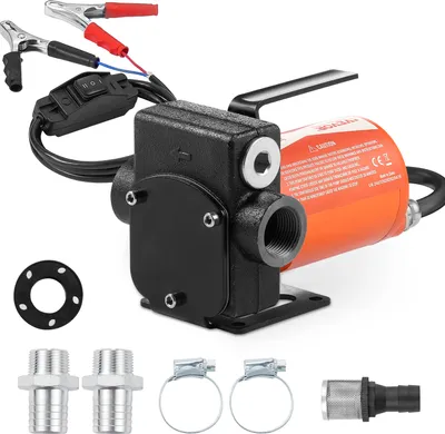 Zdjęcie produktu dla Pompa wysokoprężna VEVOR, 12 V DC, 5 GPM, 1/10 KM, elektryczna i przenośna z dyszą auto-stop, przedłużone węże
