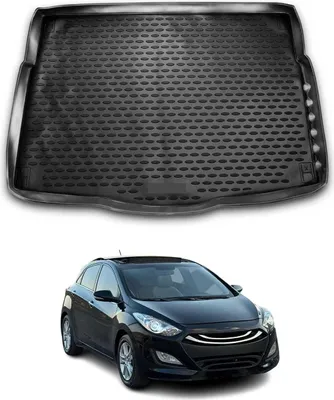 Immagine prodotto di Tappetino per bagagliaio per Hyundai i30 2012-2017 hatchback in gomma TPE