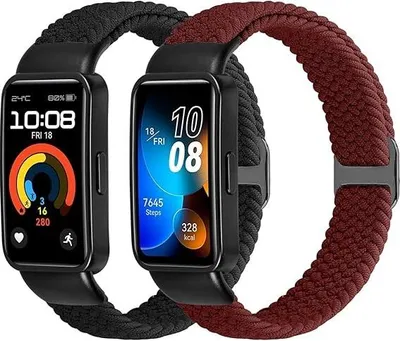 Immagine prodotto di Cinghie intrecciate 2pcs per Huawei Band 9/8 Janpso cinghia di nylon regolabile