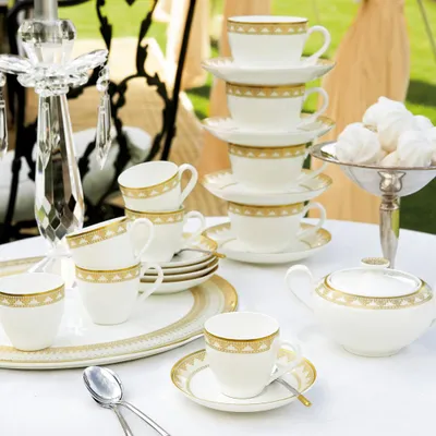 Imagen del producto de Cucharilla para espresso parcialmente dorada, 112 x 22 x 14 mm | Villeroy & Boch | N.º de artículo: 1263510180 | EAN: 4003683313616