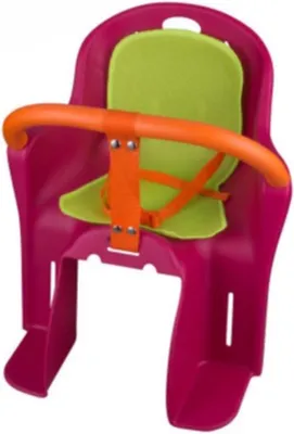Productafbeelding van Kinderzitje Fiets - Achterdrager Stoel - Samen Fietsen - Verstelbare Vangrail - Max 30 kg - Blauw