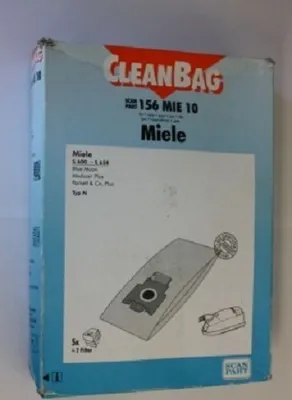 Produktbild von CleanBag Staubsaugerbeutel 156MIE10 für Miele Typ N