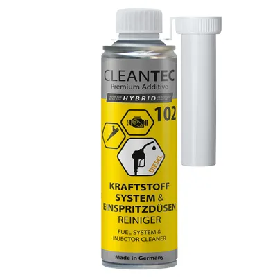 Produktbild von CleanTEC Premium Chemie 102 Kraftstoffsystem & Einspritzdüsen Reiniger DIESEL 375 ml
