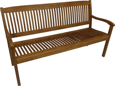 Produktbild von Bank Holzbank 9925460F Gartenbank 3 Sitzer aus Akazienholz