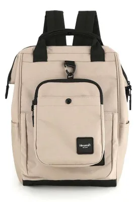 Obrázok produktu pre Peterson dámsky mestský batoh s taštičkou béžový 20 l 40x27x19 cm