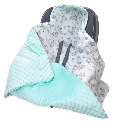 Produktbild von Kerstin Weiche Babydecke für Kinderwagen & Autositz