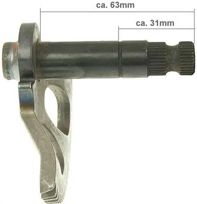Produktbild von Kickstarterwelle 63mm/31mm China 2Takt 1E40QMB CPI KEEWAY BAOTIAN EXPLORER ATU