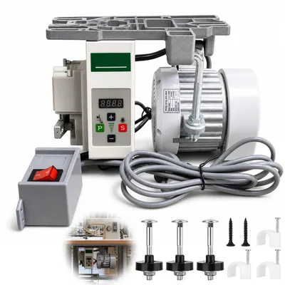 Servomotor 750 W, 220 V, 200-6500 U/min, stufenlos regelbar